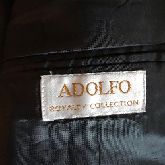 Adolfo Tuxedo Coat - Picture 11 of 17